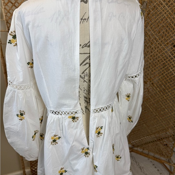 Baby Doll Embroidered Dress - Picture 10 of 13